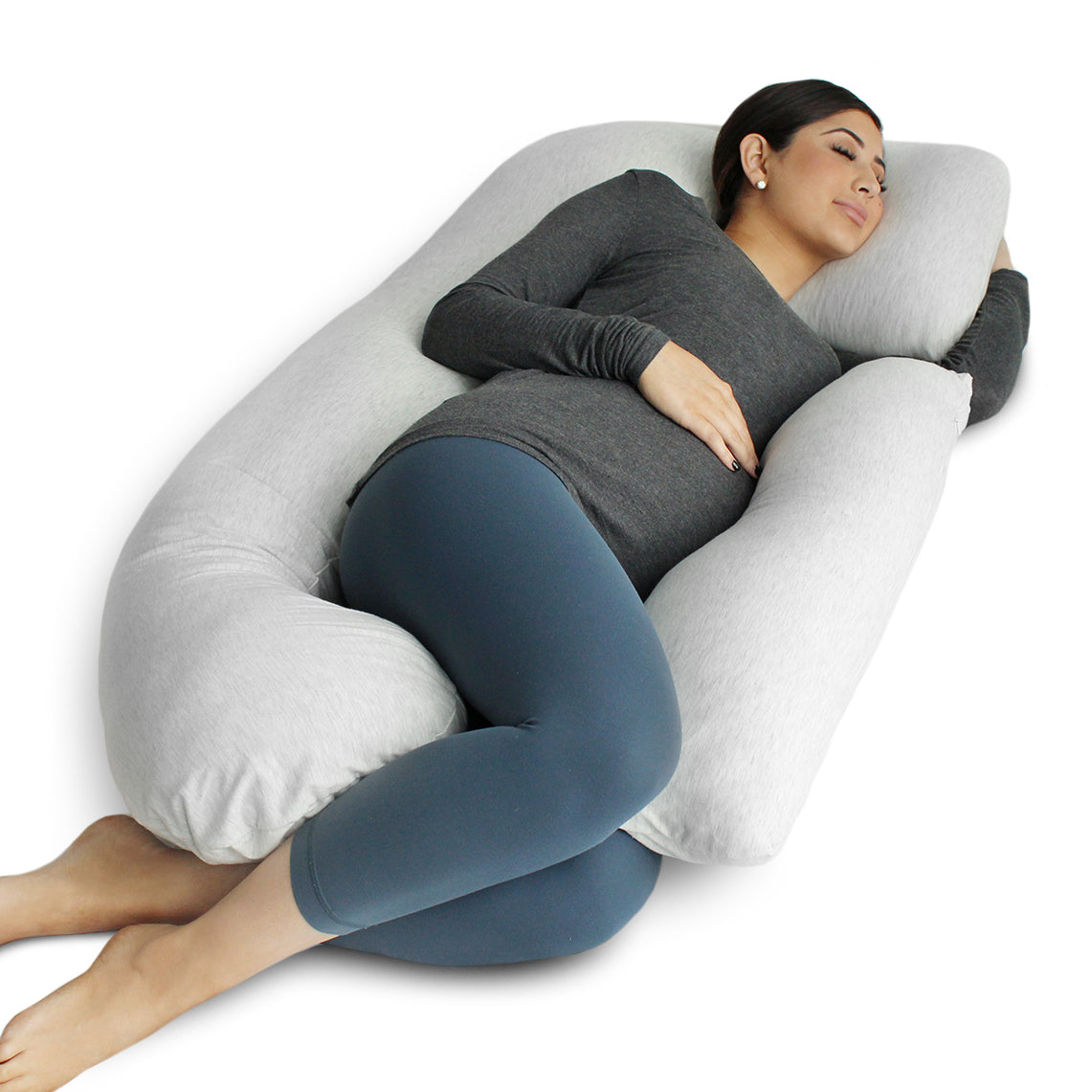 12FT Comfort U Pillow Only Full Body Back Support Maternity Pregnancy  U-Pillow