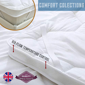 Air Flow Microfiber Mattress Topper for a good night's sleep