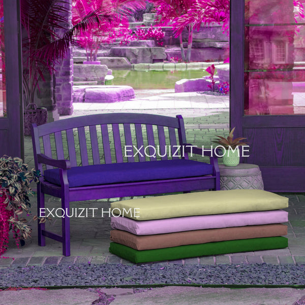 Waterproof Garden Cushion Outdoor Furniture 2 3 4 Seater Cushion Seat Pads Bench