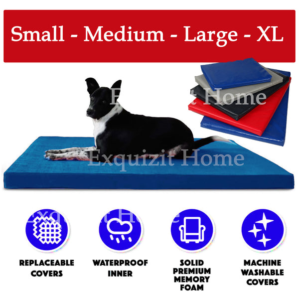 Waterproof Mattress For Dogs Cage Crate Mat Pet Dog Cat Bed Pad Washable Cover