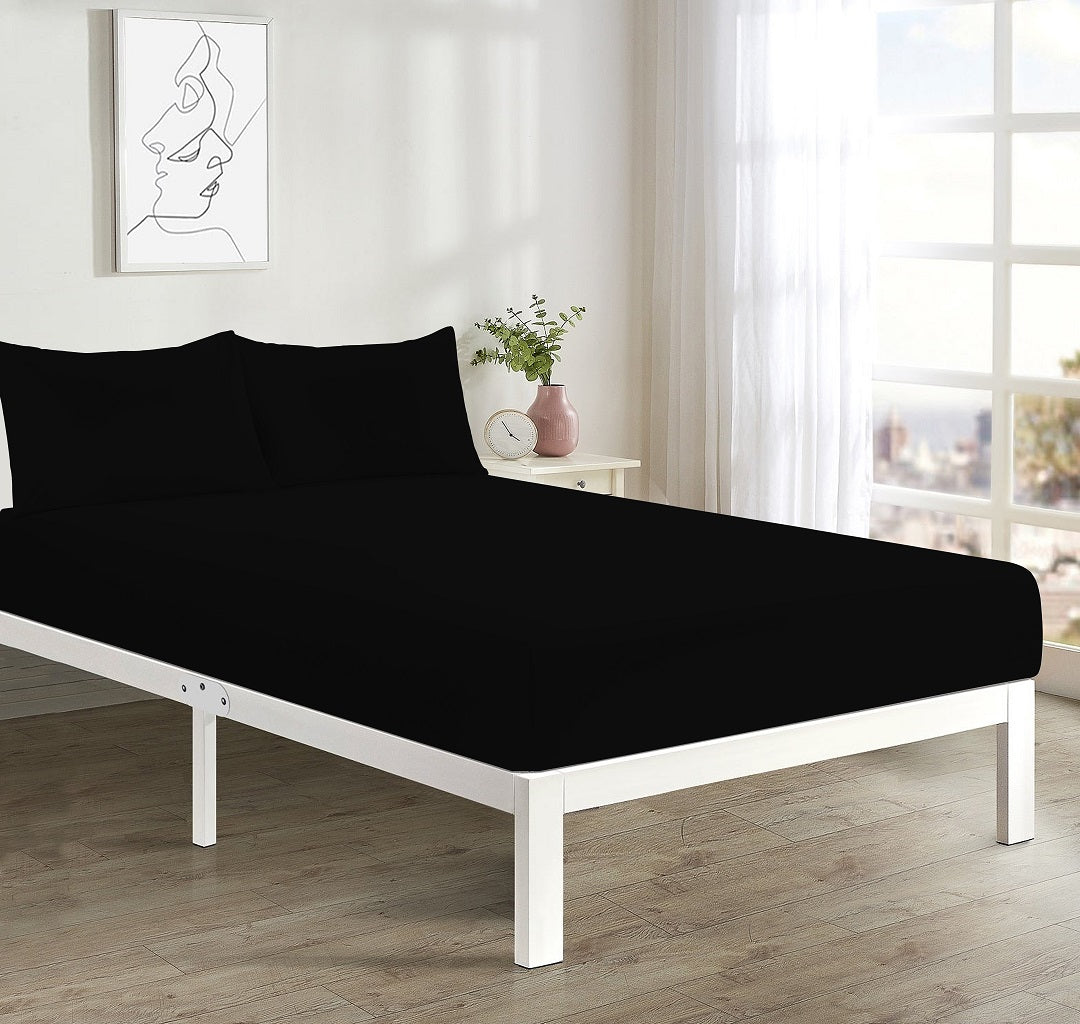 Fitted Bed Sheets Matching Pillowcases Sold Separately