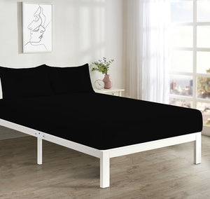 Fitted Bed Sheets Matching Pillowcases Sold Separately