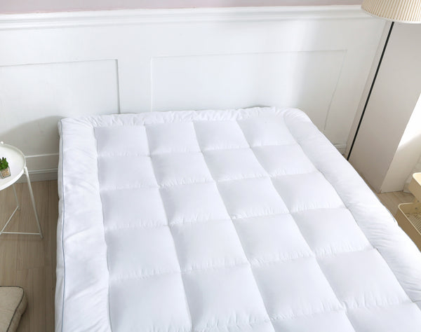 Mattress Topper Extra Thick 10cm Microgel Super Soft Hotel Quality Protector