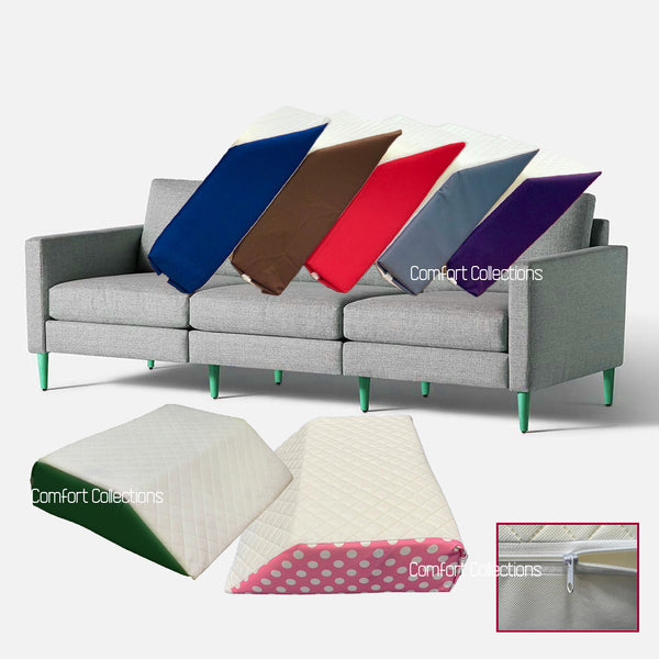 Elevating Memory Foam Leg Rest Support Cushion Reduce Back Hip Knee Pain