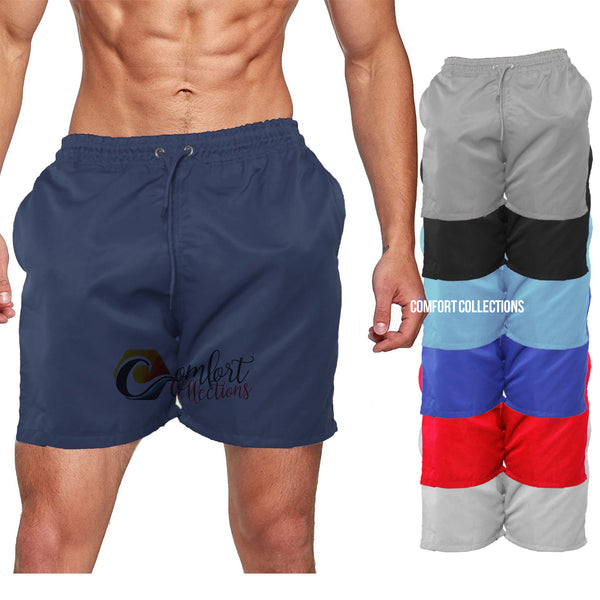 Mens Shorts Breathable Mesh Lining Swimming Beach Holiday Trunks Shorts