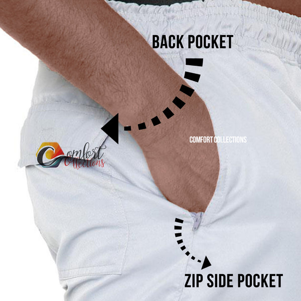 Mens Shorts Breathable Mesh Lining Swimming Beach Holiday Trunks Shorts