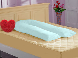 U Pillow Case 9FT Comfort Maternity Pregnancy Support Full Body PillowCase Cover