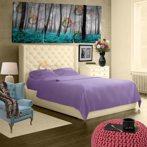 Luxury Flannelette Flat Sheet or Matching Pillowcase Soft 100% Brushed Cotton
