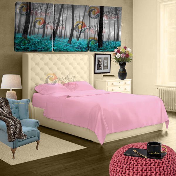 Luxury Flannelette Flat Sheet or Matching Pillowcase Soft 100% Brushed Cotton