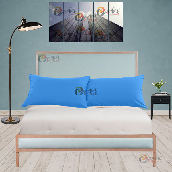100% BRUSHED COTTON FLANNELETTE PAIR OF PILLOWCASES SOFT LUXURY THERMAL
