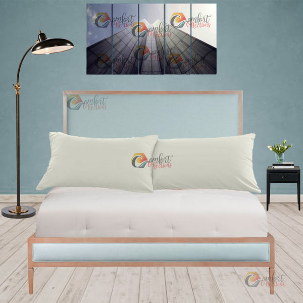 100% BRUSHED COTTON FLANNELETTE PAIR OF PILLOWCASES SOFT LUXURY THERMAL
