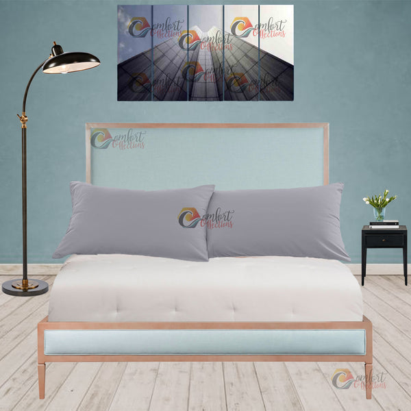 100% BRUSHED COTTON FLANNELETTE PAIR OF PILLOWCASES SOFT LUXURY THERMAL