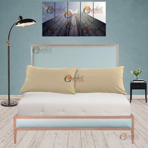 100% BRUSHED COTTON FLANNELETTE PAIR OF PILLOWCASES SOFT LUXURY THERMAL