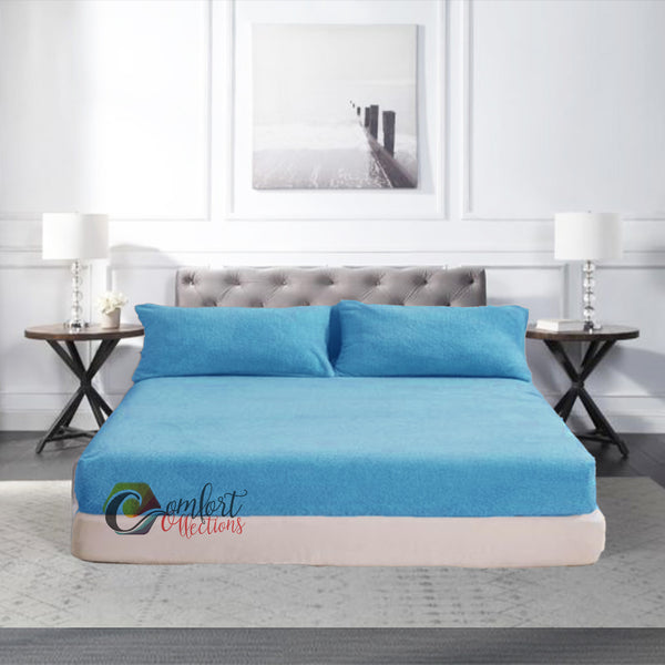 Fleece Fitted Bed Sheets Teddy Warm Sheets Matching Pillowcases Sold Separately