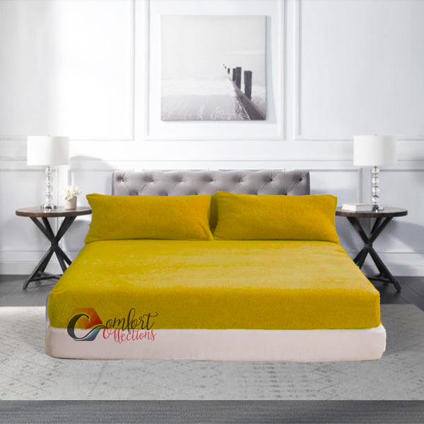 Fleece Fitted Bed Sheets Teddy Warm Sheets Matching Pillowcases Sold Separately