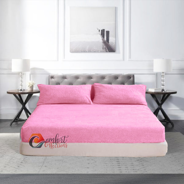 Fleece Fitted Bed Sheets Teddy Warm Sheets Matching Pillowcases Sold Separately
