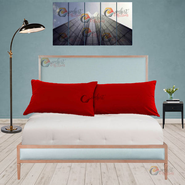 100% BRUSHED COTTON FLANNELETTE PAIR OF PILLOWCASES SOFT LUXURY THERMAL