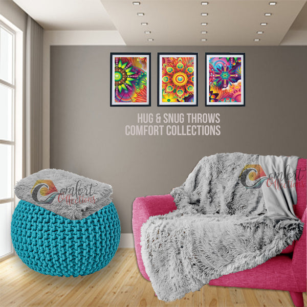 Luxury HUG & SNUG Teddy Cuddles Warm Fleece Throw Blanket 150 x 200cm Soft Throw