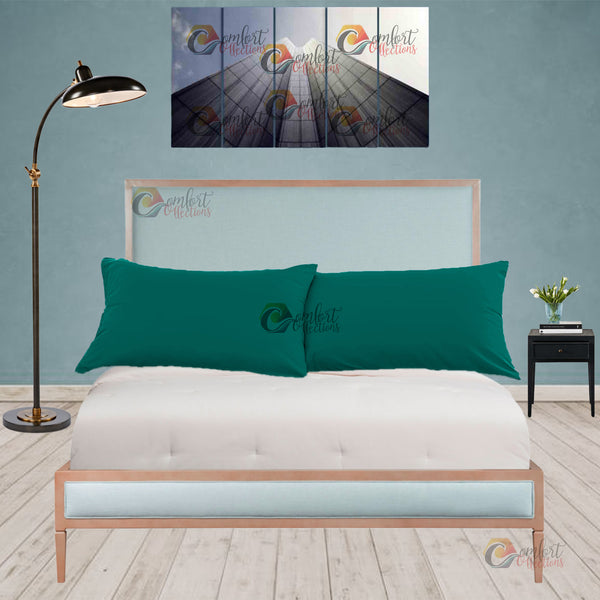 100% BRUSHED COTTON FLANNELETTE PAIR OF PILLOWCASES SOFT LUXURY THERMAL