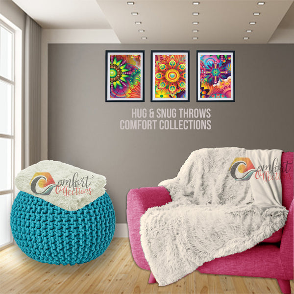 Luxury HUG & SNUG Teddy Cuddles Warm Fleece Throw Blanket 150 x 200cm Soft Throw